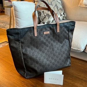 Gucci Canvas Tote